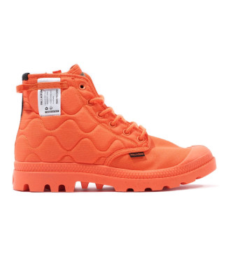 Palladium Pampa Re-Quilted oranje laarzen