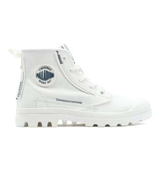 Palladium Bottes Pampa Underlayer blanches