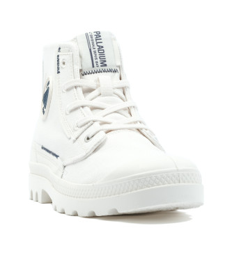 Palladium Pampa Underlayer laarzen wit