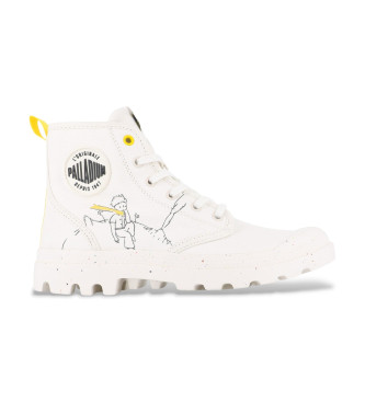 Palladium Bottines Pampa El Principito blanches