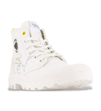 Palladium Pampa El Principito ankle boots white