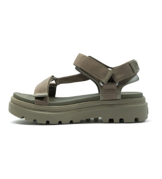 Palladium Sandlias Pallacruise Strap Verde