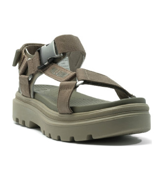 Palladium Sandalias Pallacruise Strap verde