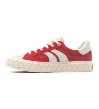 Palladium Zapatillas de piel Palla Ace Lo rojo