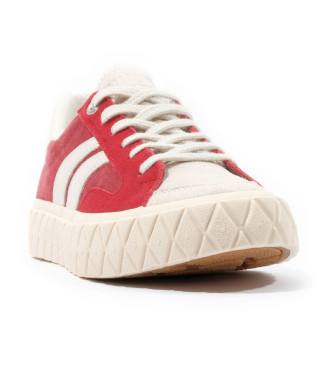 Palladium Sneakers Palla Ace Lo in pelle rossa