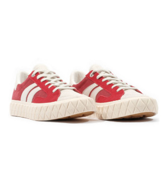 Palladium Zapatillas de piel Palla Ace Lo rojo