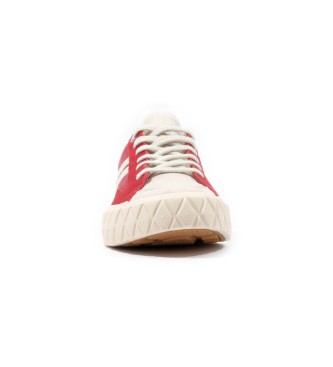 Palladium Zapatillas de piel Palla Ace Lo rojo