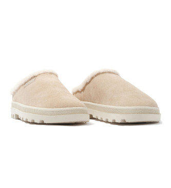 Palladium Palladune Warme beige pantoffels