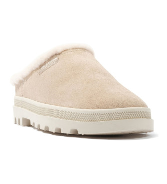 Palladium Palladune varme beige hjemmesko