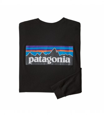 Patagonia Maglietta M's P-6 Logo Responsibili nera