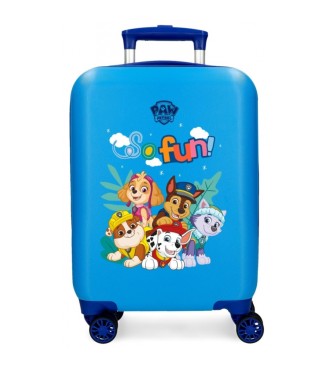 Disney Paw Patrol So divertente valigia da cabina rigida 50 cm blu
