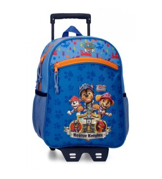 Joumma Bags Paw Patrol Rescue Knights 33cm backpack with trolley blue