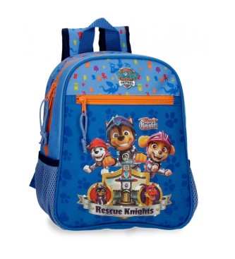 Joumma Bags Paw Patrol Rescue Knights Preschool Backpack 28cm adaptable to trolley blue