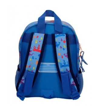 Joumma Bags Paw Patrol Rescue Knights Preschool Backpack 28cm adaptable to trolley blue