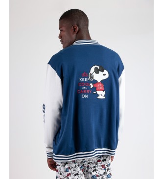 Aznar Innova Veste  manches longues Snoopy Cool Navy