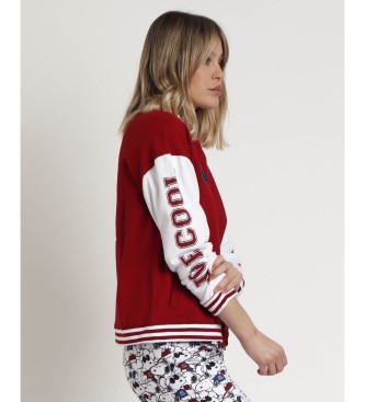 Aznar Innova Snoopy Cool jakna z dolgimi rokavi maroon