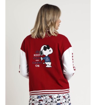 Aznar Innova Snoopy Cool Long Sleeve Jacket maroon