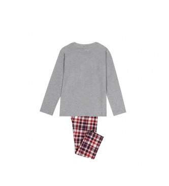 Aznar Innova Cute Snoopy Long Sleeve Pyjama grey