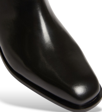 PennyBlack Stivali Fianco in pelle nera