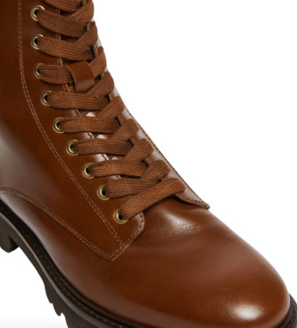 PennyBlack Braune Upupa-Lederstiefel