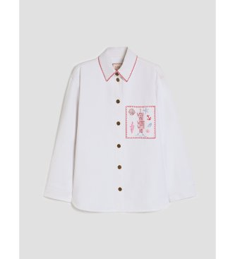 PennyBlack Hemd pbbgelo denim wei�