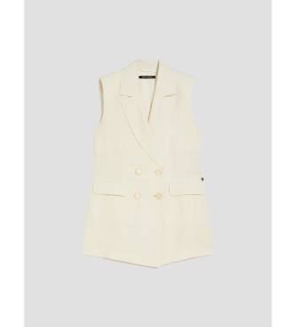 PennyBlack Cris beige waistcoat