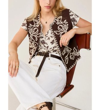 PennyBlack Pbbapogeo Weste braun