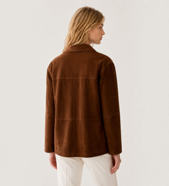 PennyBlack Chaqueta de cuero Pbbpala marrón