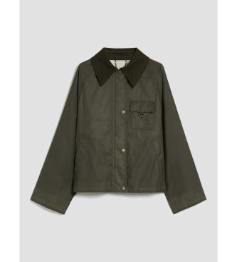 PennyBlack Waxed Jacket PBBPALUDE green