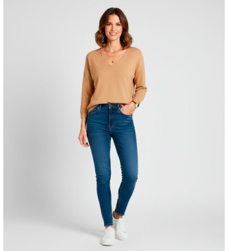 PennyBlack Brązowy sweter Macchia