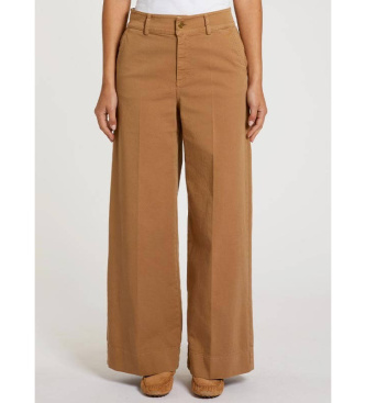 PennyBlack Wide-fit Pbbordine Pants brown