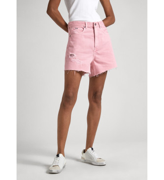 Pepe Jeans Linha curta cor-de-rosa
