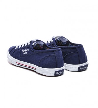 Pepe Jeans Aberlady Ecobass navy shoes