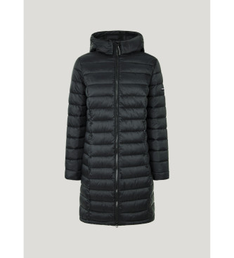 Pepe Jeans Cappotto lungo nero Ammy 