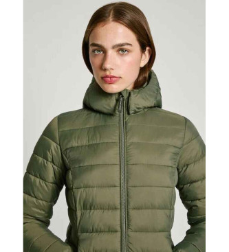 Pepe Jeans Manteau Ammy Long vert