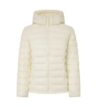 Pepe Jeans Ammy Coat Kort off-white