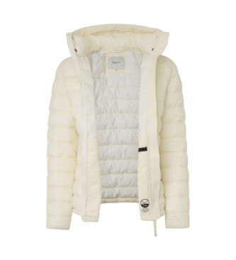 Pepe Jeans Ammy Coat Kort off-white