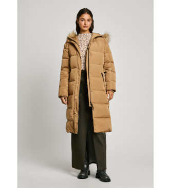 Pepe Jeans Bella brown coat