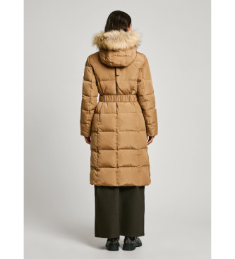 Pepe Jeans Bella brown coat