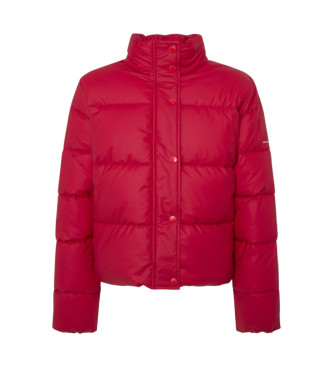 Pepe Jeans Red Carley Coat