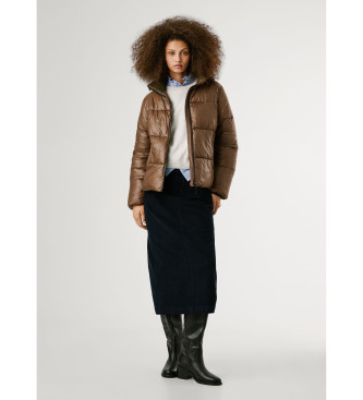 Pepe Jeans Manteau court brun de Sussy