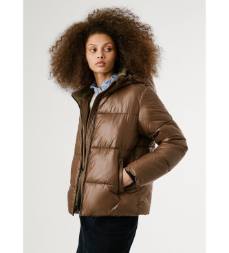 Pepe Jeans Manteau court brun de Sussy
