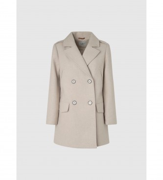 Pepe Jeans Melody beige coat