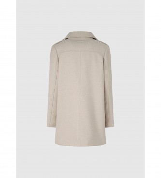 Pepe Jeans Melody beige coat