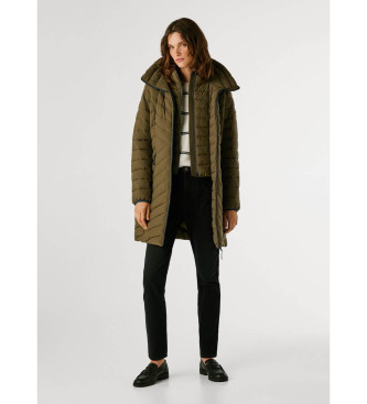 Pepe Jeans Cappotto lungo verde Sann