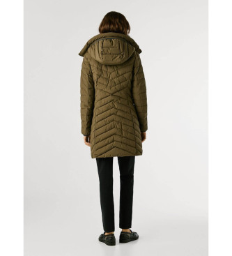 Pepe Jeans Cappotto lungo verde Sann