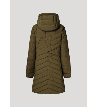 Pepe Jeans Cappotto lungo verde Sann
