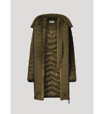 Pepe Jeans Cappotto lungo verde Sann