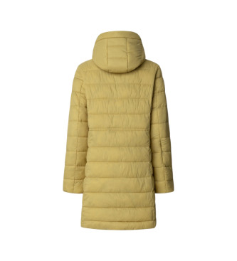 Pepe Jeans Sally Coat Długi żółty