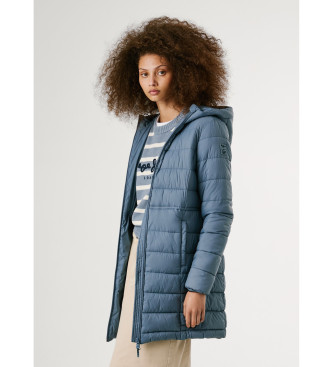 Pepe Jeans Sally Mantel Lang blau